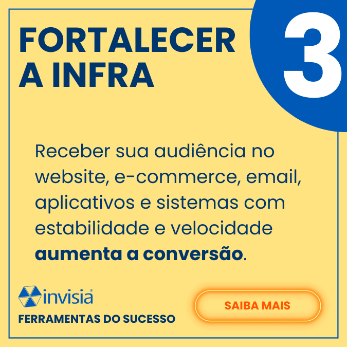 Fortalecer sua infraestrutura com nossa cloud.